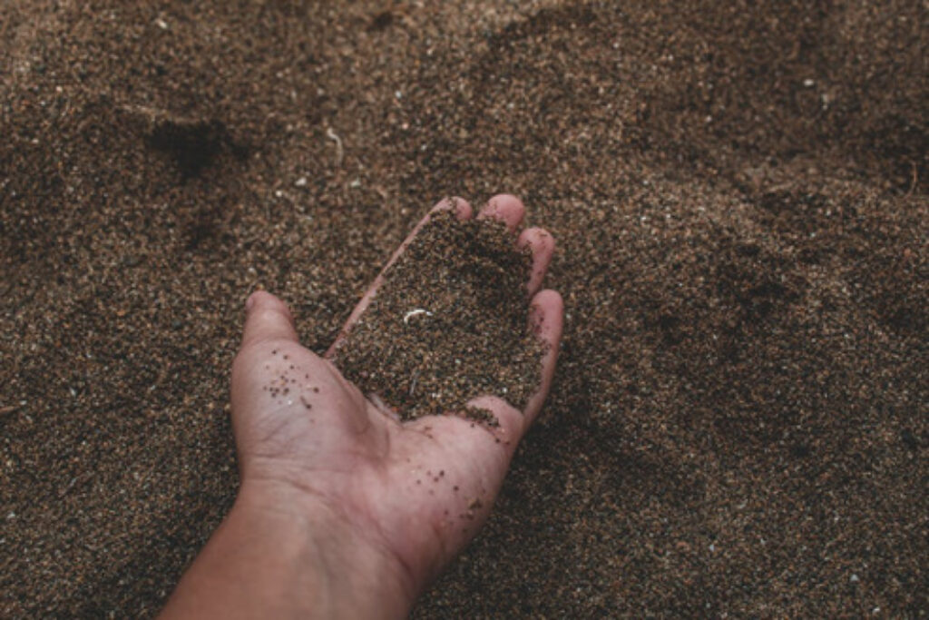 Preparing soil for planting