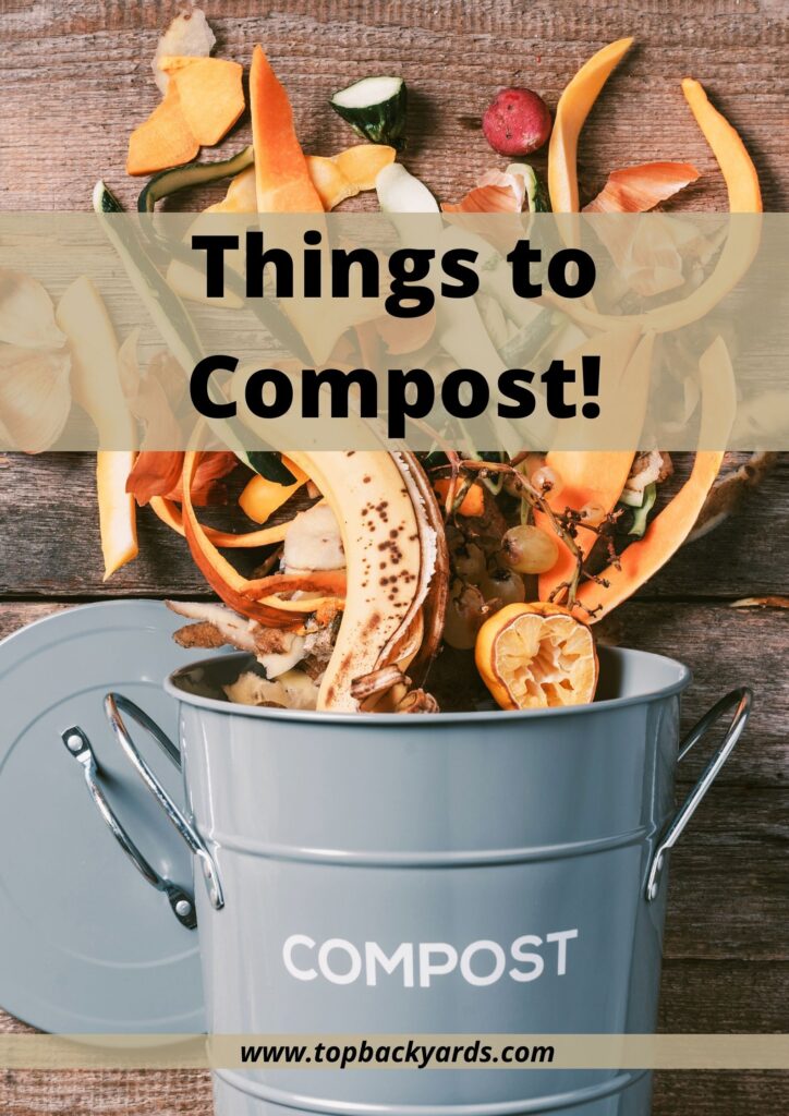 a container full of compostable things