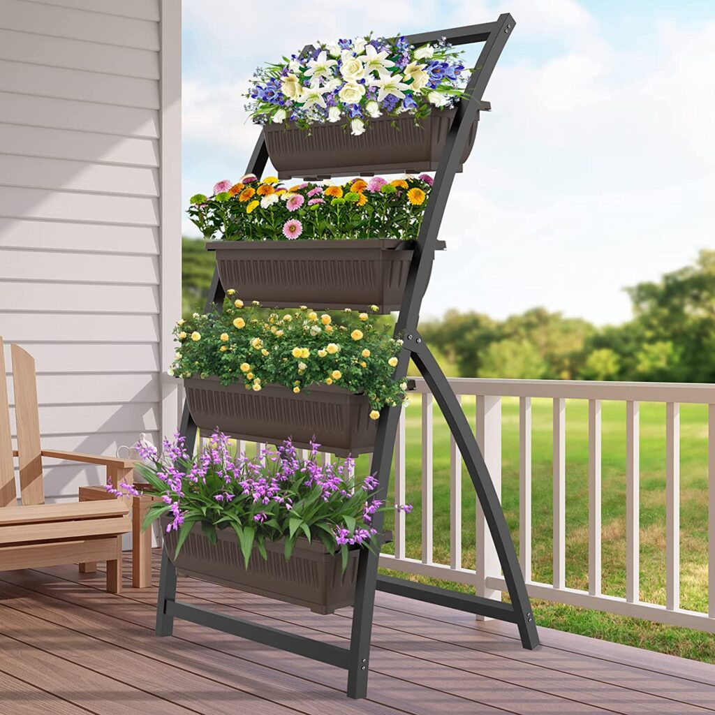 vertical raised garden bed