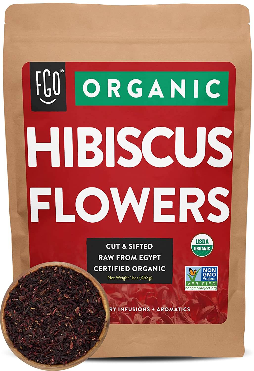 hibiscus flowers organic 