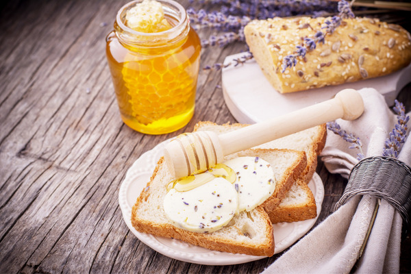 lavender honey bread