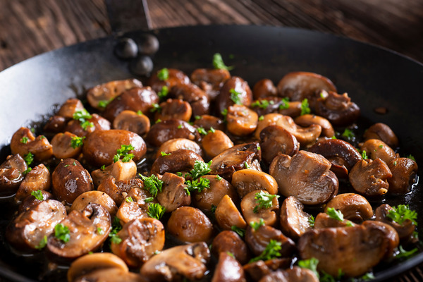 stir-fried mushrooms 