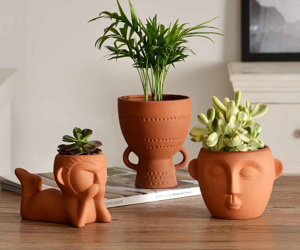 terracotta planters